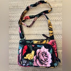 Vera Bradley Havana Rose Quilted Crossbody Bag
